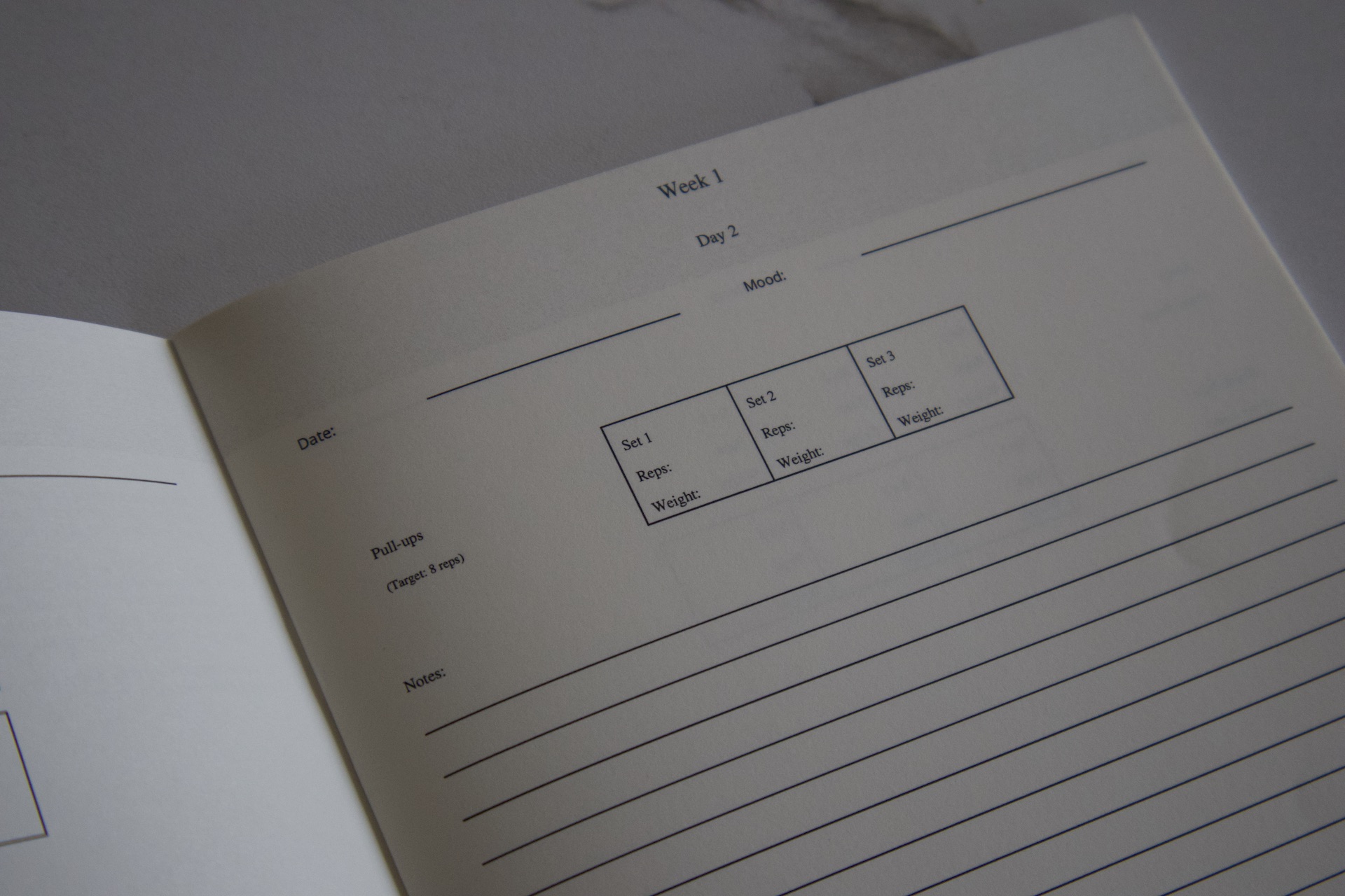 Clean custom logbook layout - the solution